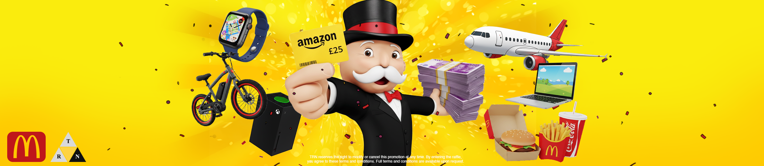 TRN prize highlights banner